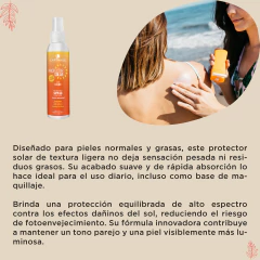 Protector Solar Factor Alto SPF 40 Textura ligera - con Color - - tienda online