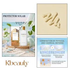 Centella Air-Fit Sun Cream Plus SPF 50+ Protector Solar Mineral 50ml Skin1004 - Zafirus