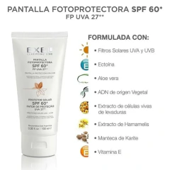 Pantalla Fotoprotectora Spf 60 Uva 100ml Exel - comprar online