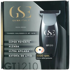 Corta Barba Gt1210 Trimmer Inalambrica 5500 Gama Italy - Zafirus