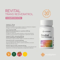 Revital Trans Resveratrol x30 cápsulas Eudaplen - Zafirus