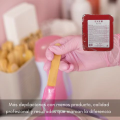 Cera Rosa Depilatoria 1 Kilo Exel - Zafirus