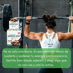 Veggie Bar Snack Vegano Proteina B12 Suplemento Gentech - Zafirus