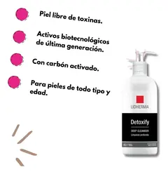 Detoxify Deep Cleanser X 480 Grs Lidherma - comprar online