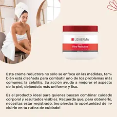 Imagen de Fórmula Ultra Reductora Corporal x500gr Lidherma