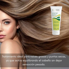 Máscara Capilar Doble Acción Pelo Graso 200ml Exel - Zafirus