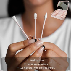 Hisopos Silicona Reutilizables 4u Coony