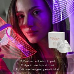 Three Colors Led Mask Máscara Facial Coony en internet