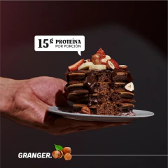 Pancakes Proteico Chocolate & Avellanas 300g Granger - comprar online