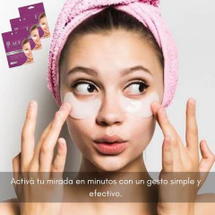 Kit x3 Pads Contorno Ojos Bolsas ojeras Hidrata Ilumina Acf - tienda online