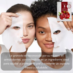 Máscara Facial Granada Hidrata Antioxidante 1u Coony - tienda online