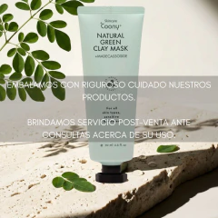 Natural Green Clay Mask 70ml Coony