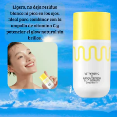 Imagen de Vitamin C Brightening Sun Serum Protector SPF 50+ 51ml Commonlabs