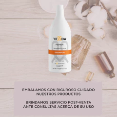 Alfaparf Shampoo Yellow Repair Cabellos Dañados x1500 Nutre
