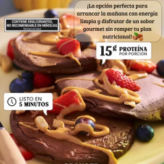 Pancakes Proteico Chocolate & Avellanas 300g Granger