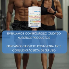 Multivitamin Gentech Suplemento Concentracion Rendimiento 60 comp.