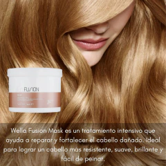 Fusion Máscara Capilar Reconstrucción Intensa Antifrizz 500ml Wella - Zafirus