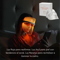 Three Colors Led Mask Máscara Facial Coony