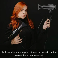 Secador Pelo Ultra Ion Plus 2200w Negro Gama Salón Exclusive en internet