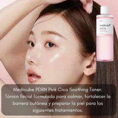 Pdrn Pink Cica Soothing Tonico Facial 250ml Medicube - Zafirus