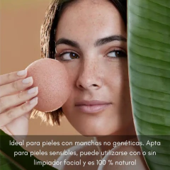 Esponja Facial Te Verde Konjac - Zafirus