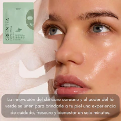 Máscara Facial Green Tea Humectante 1u Coony en internet