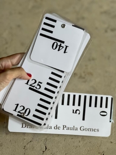 Régua de Crescimento Personalizada Articulável - Pessoal Papelaria Personalizada