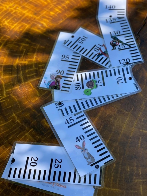 Régua de Crescimento Personalizada Articulável