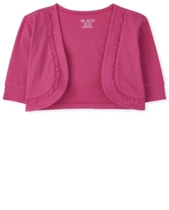 Casaquinho tipo bolero rosa - The Children´s Place - comprar online