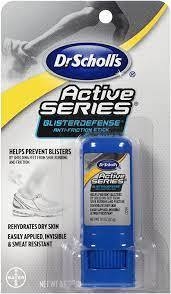 Bastão anti-fricção e bolhas Dr Scholl´s