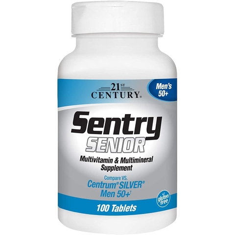 Sentry Senior Homens 50+ - 100 comprimidos