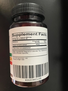 Tribulus Terrestris - 620mg - Pure Nutrition - 60 cápsulas - comprar online
