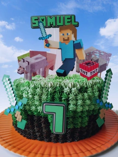 Imagem do Bolo Tematizado c/Scraps A partir de:
