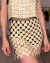 SKIRT CREAM ROSE >reversible< - MuchA brand