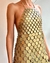 DRESS “IGUAZÚ” Gold >reversible<