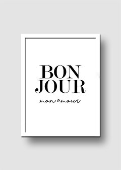 Cuadro Bonjour Mon Amour - Memorabilia