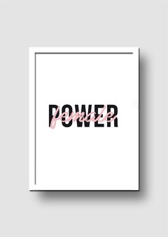 Cuadro Power Female - Memorabilia