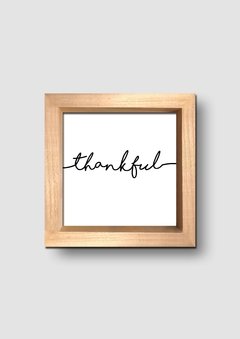 Cuadro Thankful - tienda online