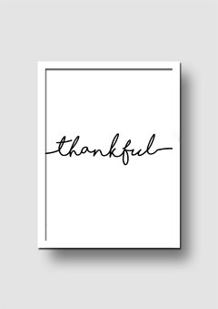 Cuadro Thankful - Memorabilia