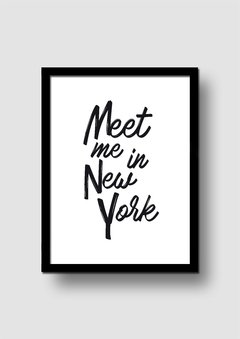 Cuadro Meet me in New York en internet