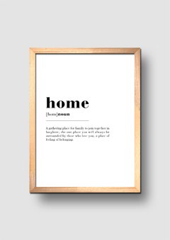 Cuadro Home Significado - comprar online