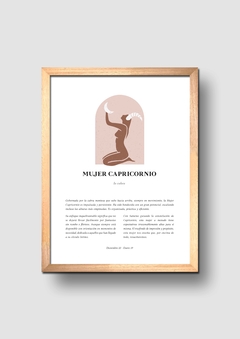 Cuadro Signos Mujer Capricornio - comprar online