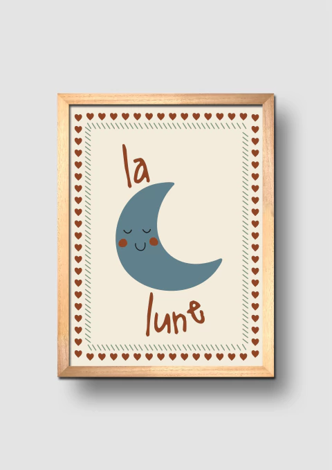Cuadro La Luna en internet