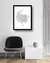 Cuadro Mapa Circular Doha - comprar online