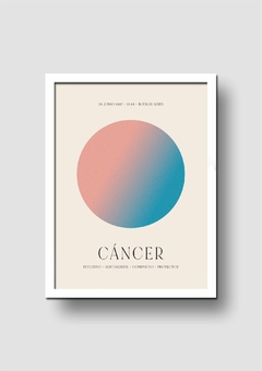 Cuadro Signos Aura Cancer - Memorabilia