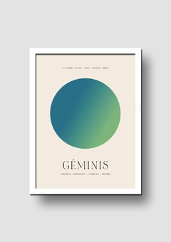 Cuadro Signos Aura Geminis - Memorabilia