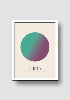 Cuadro Signos Aura Libra - Memorabilia