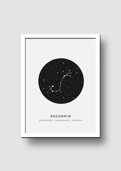 Cuadro Signos Escorpio - Memorabilia