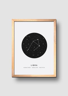 Cuadro Signos Libra - comprar online