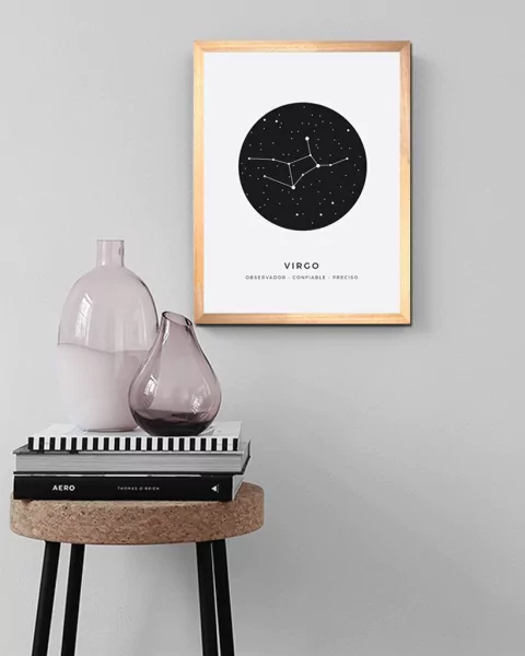 Cuadro Signo Virgo - comprar online